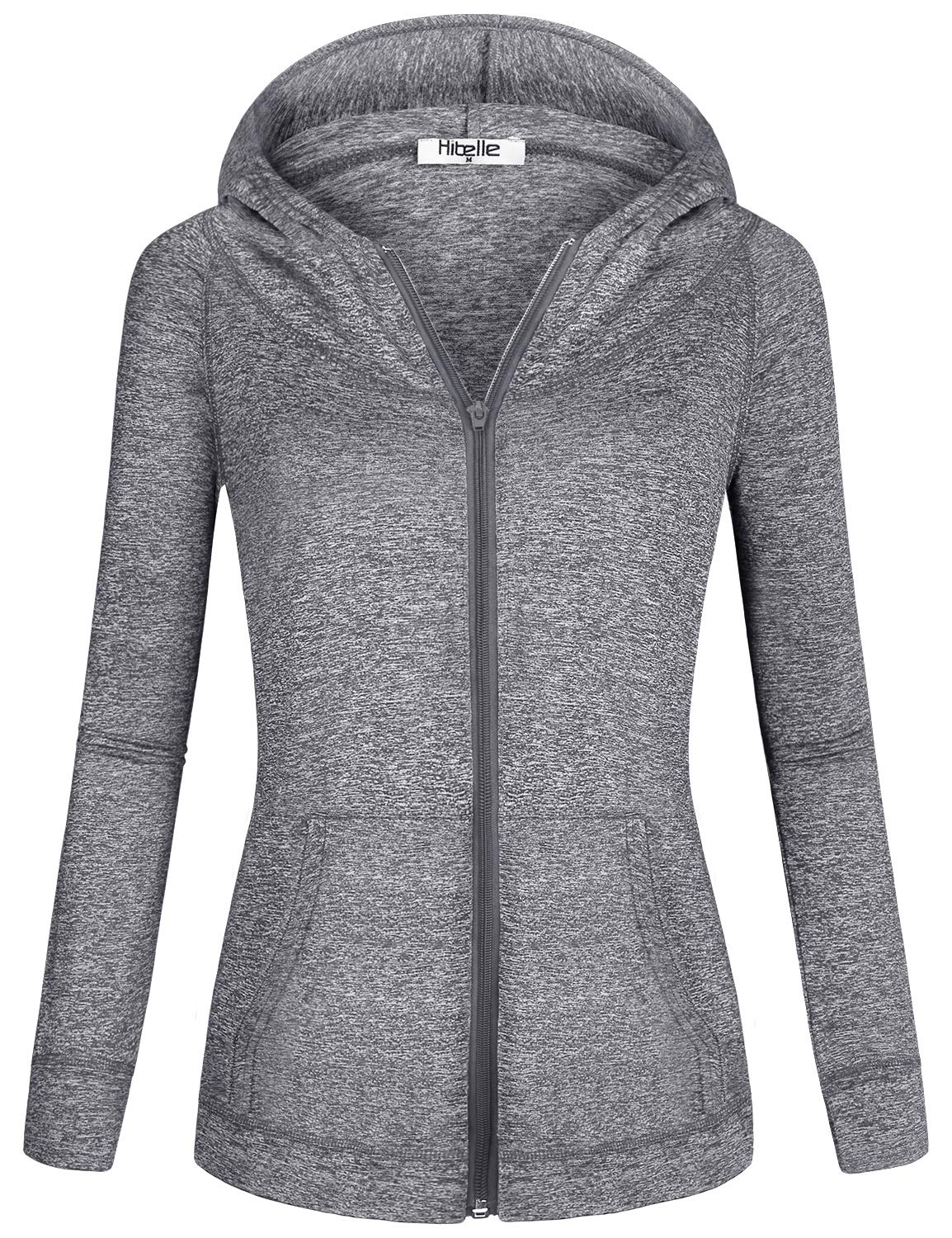 Women's Full-Zip Fleece-Lined Hoodie with Secure Pockets
