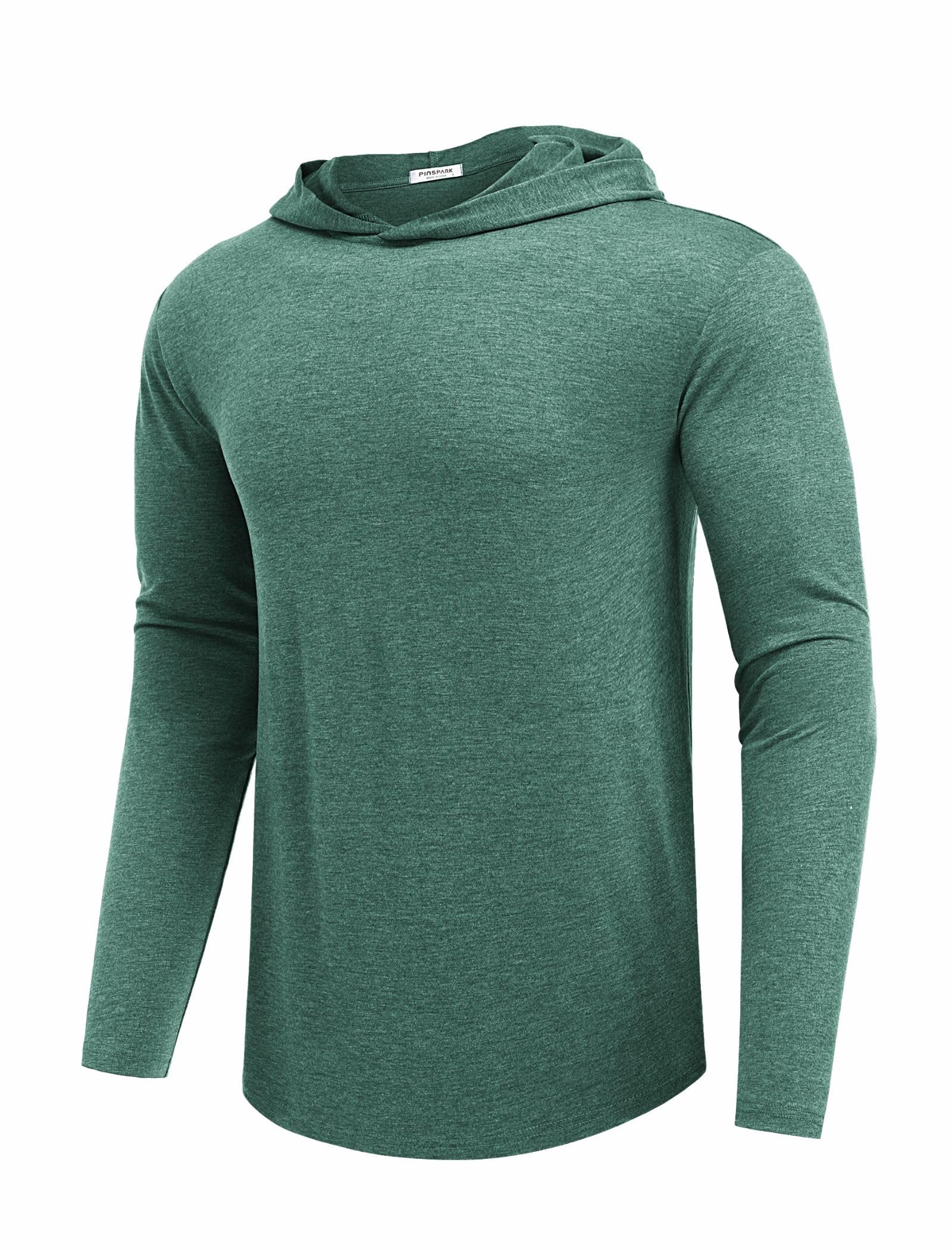Men's Lightweight Long-Sleeve Pullover Hoodie