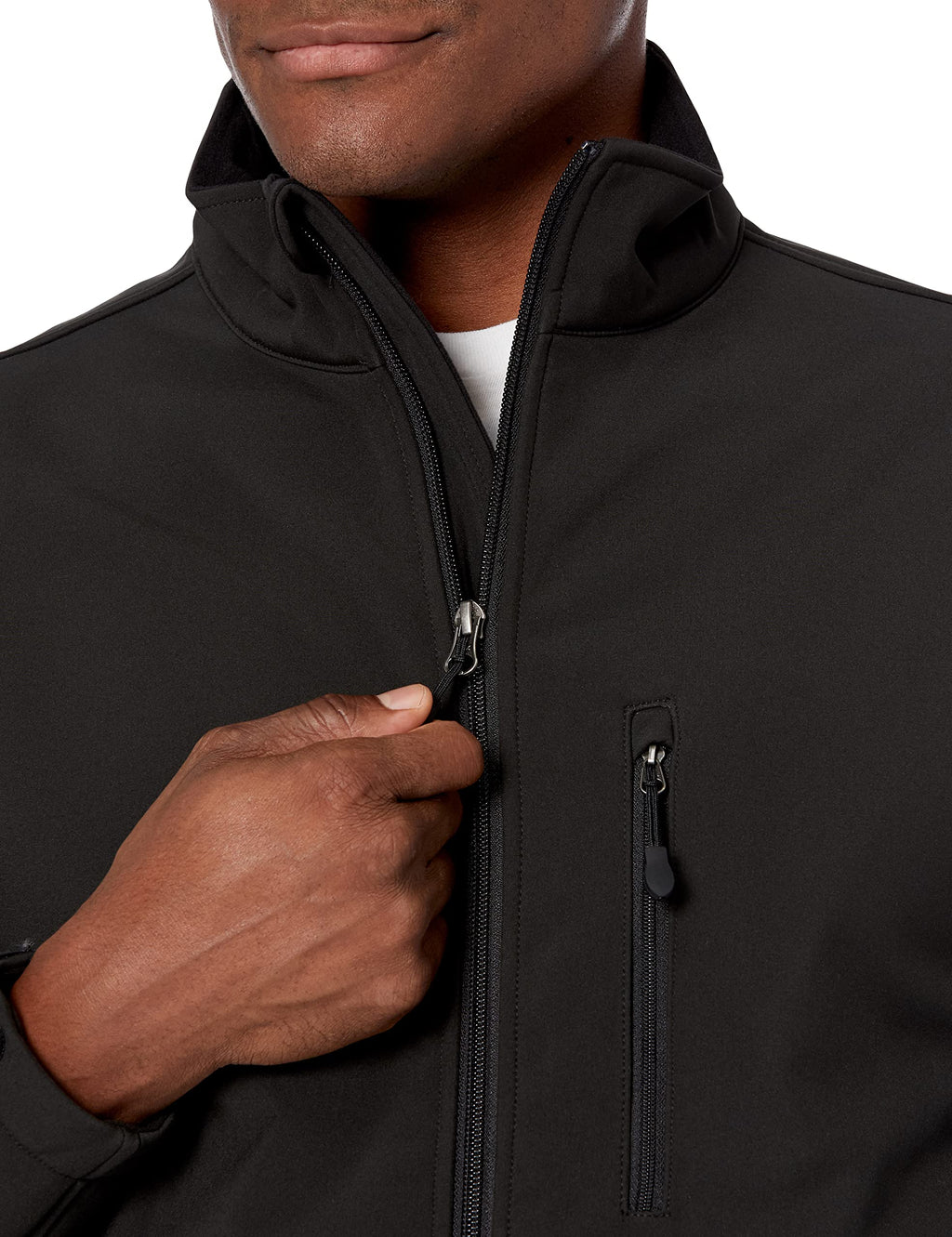 Men's Water-Resistant Softshell Jacket for Outdoor Use