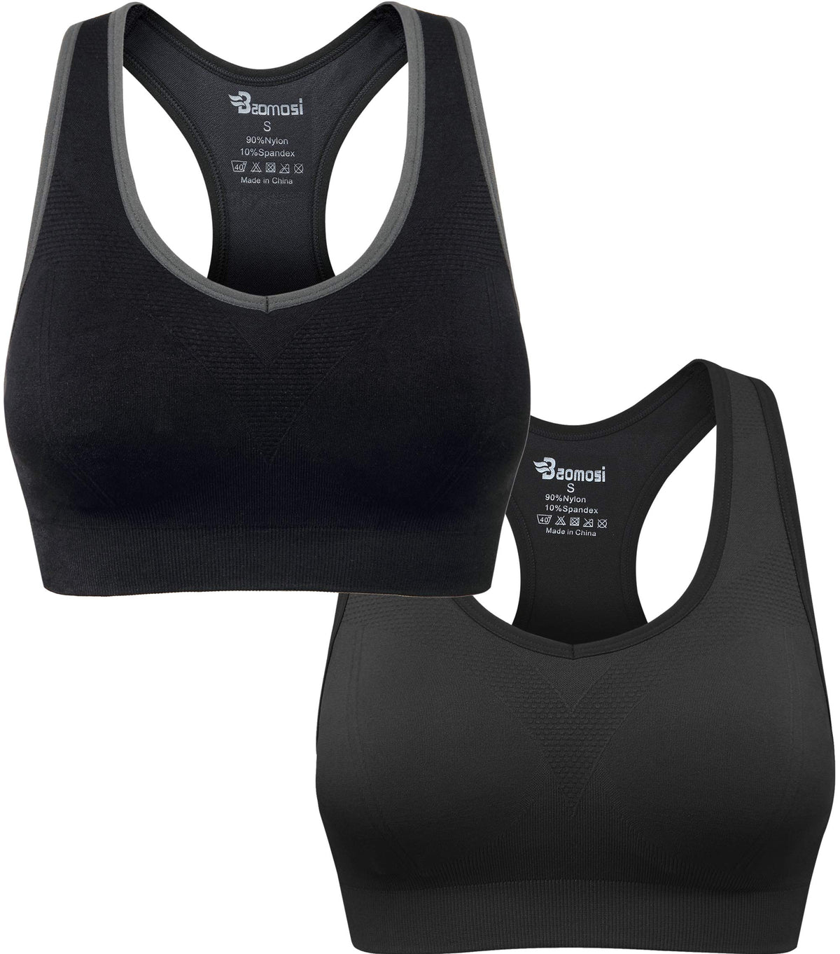Women's Seamless Racerback High-Impact Sports Bra