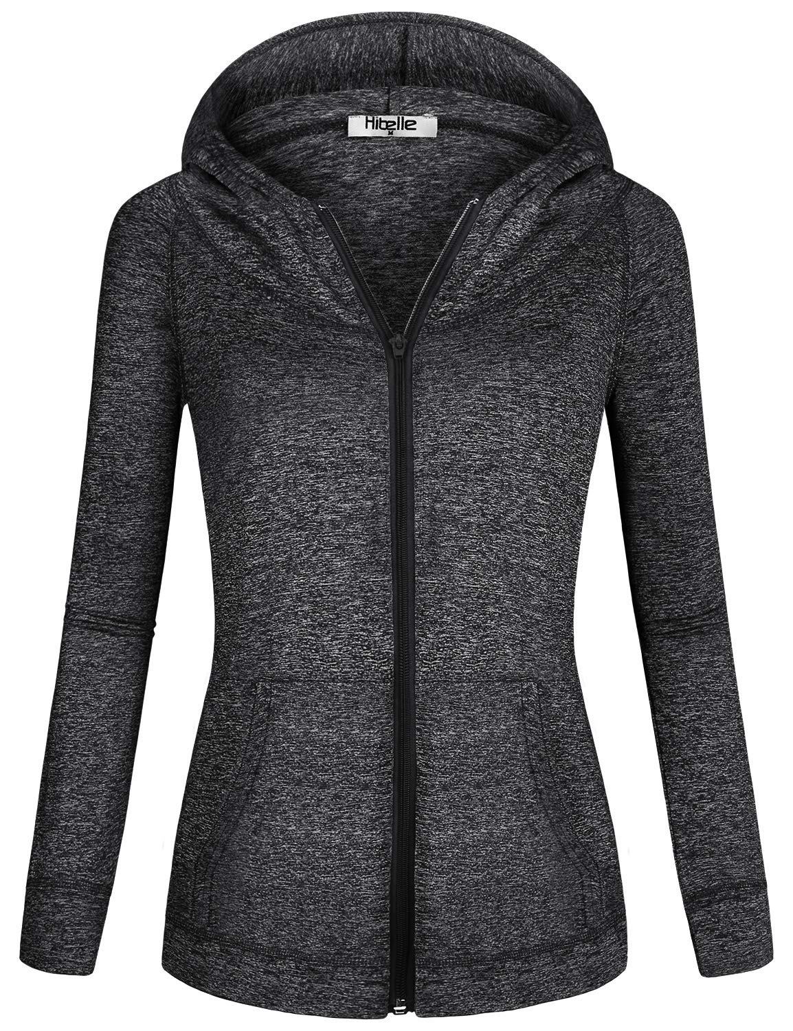 Women's Full-Zip Fleece-Lined Hoodie with Secure Pockets