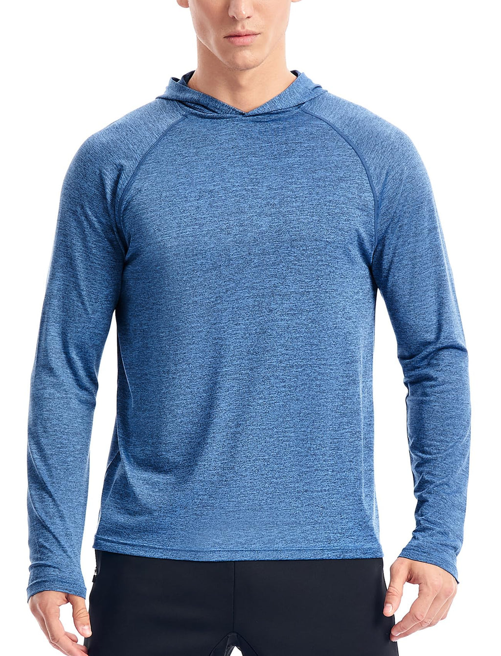 Men's Lightweight Athletic Long-Sleeve Hoodie