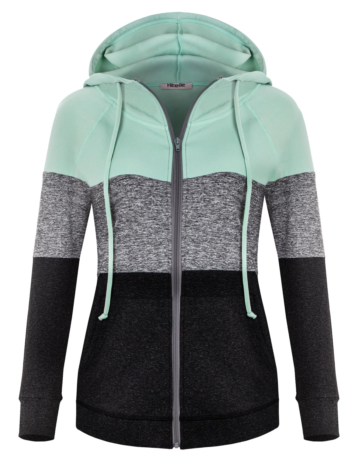 Women's Full-Zip Fleece-Lined Hoodie with Secure Pockets