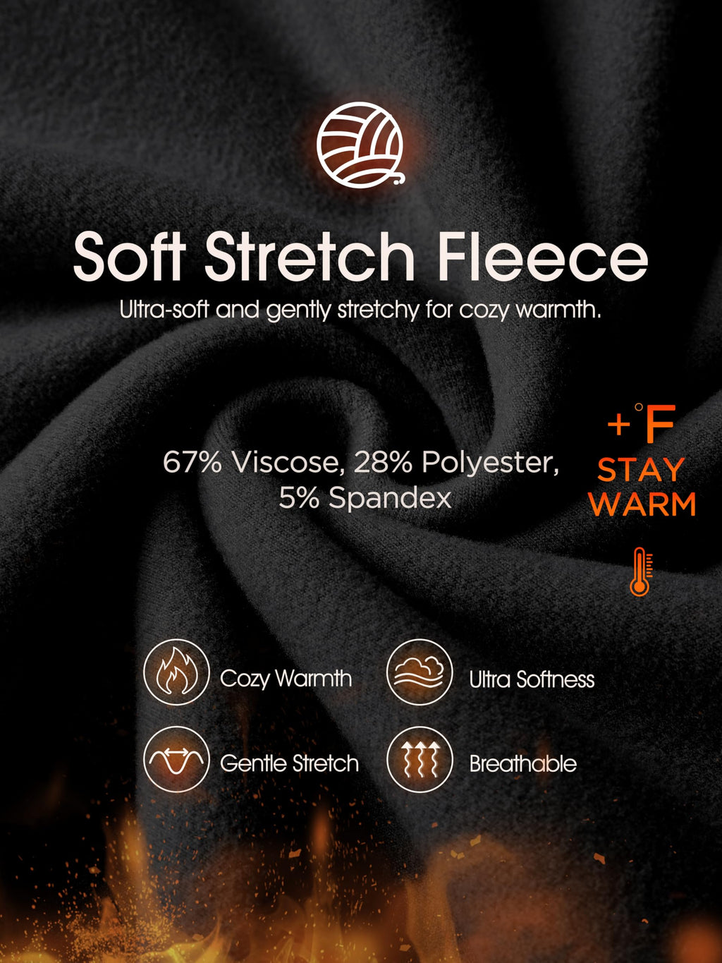 Women's Ultra-Soft Stretch Fleece Pullover Hoodie