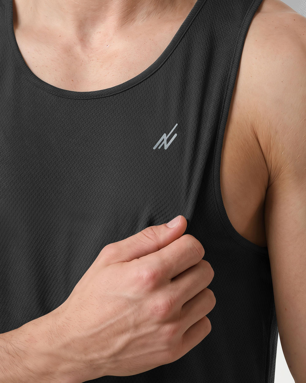 3 Pack Breathable Mesh Mens Tank Top Y-Back Workout Muscle Shirts for Gym