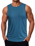 COOFANDY Mens Dry Fit Workout Tank Top Sleeveless Gym Muscle Shirt UPF 50+ Summer Running Athletic Tshirts