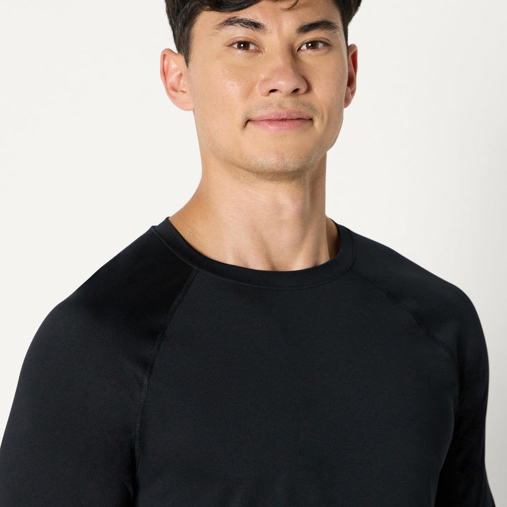 Amazon Essentials Men's Active Quick Dry Tech Stretch Lightweight Long-Sleeve T-Shirt (Available in Big&Tall)