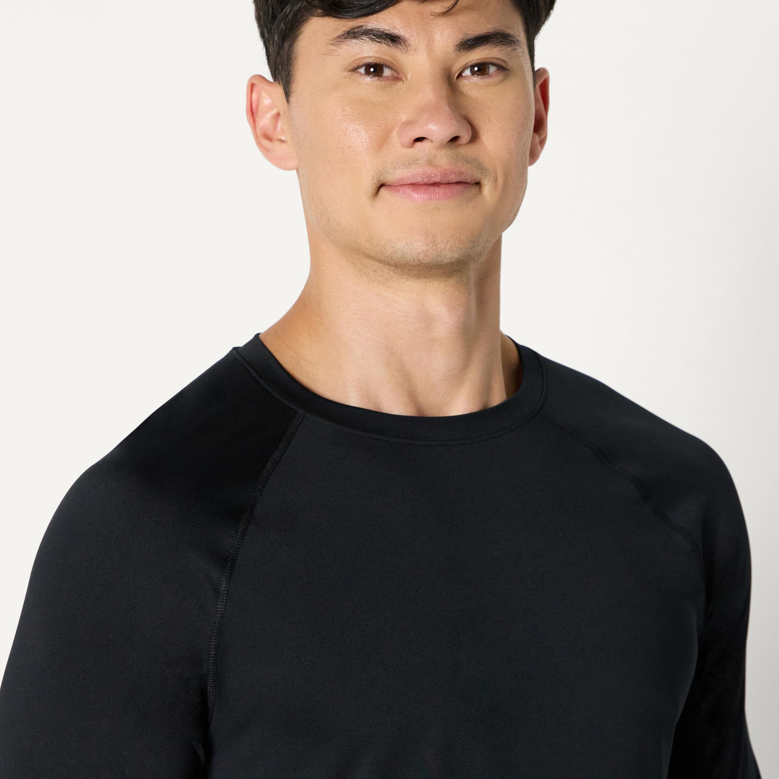 Amazon Essentials Men's Active Quick Dry Tech Stretch Lightweight Long-Sleeve T-Shirt (Available in Big&Tall)