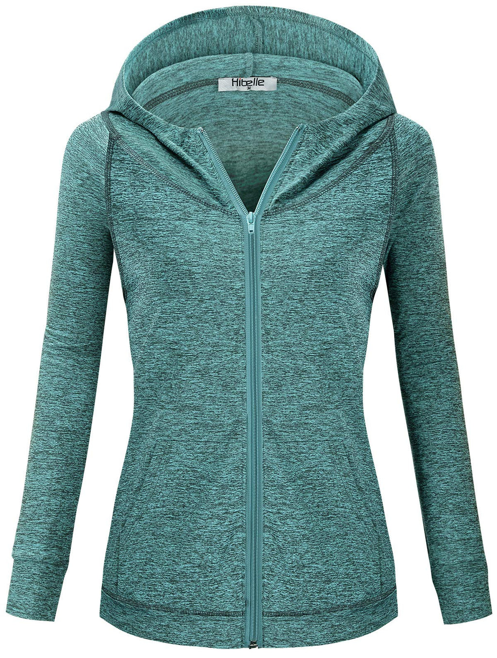 Women's Full-Zip Fleece-Lined Hoodie with Secure Pockets