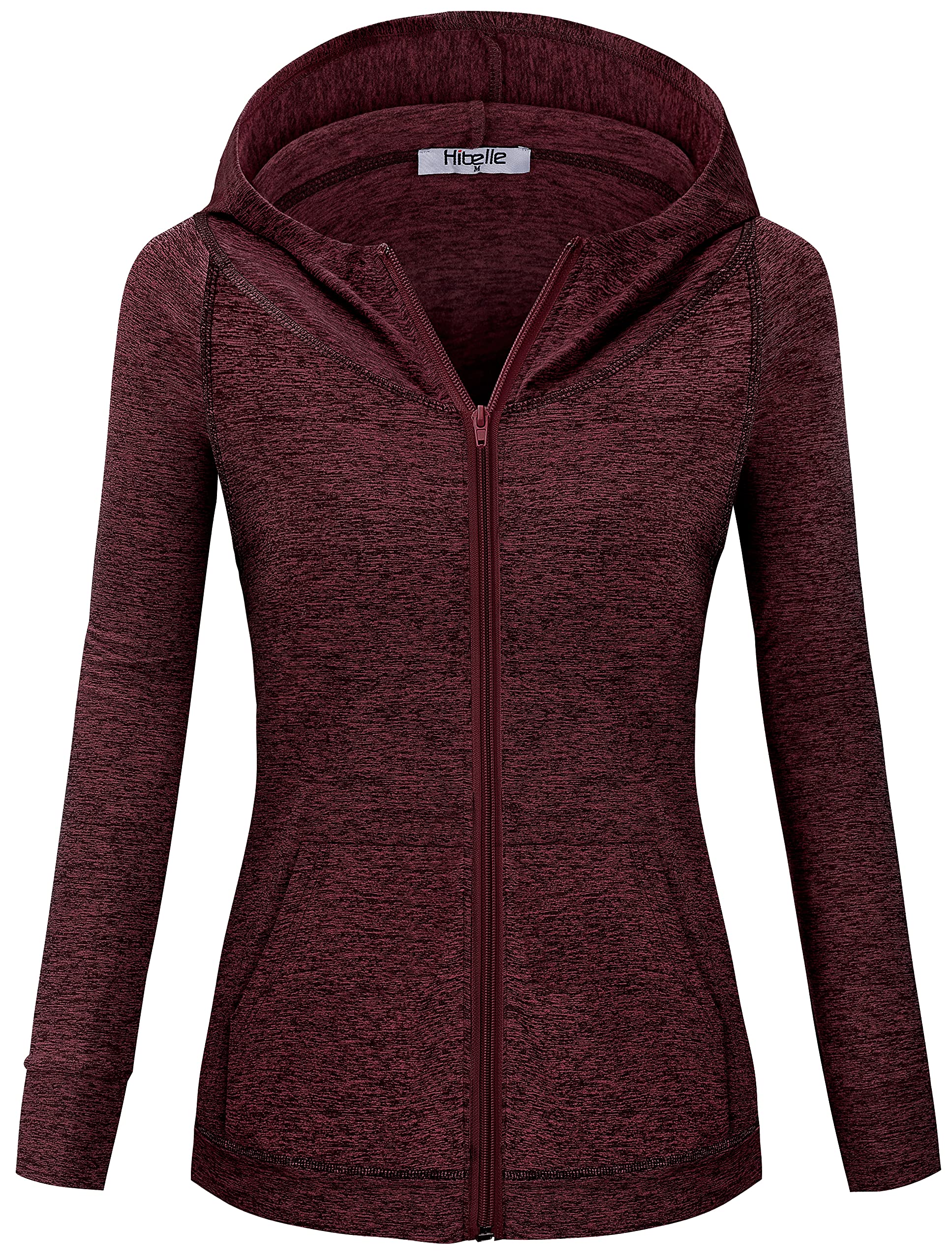 Women's Full-Zip Fleece-Lined Hoodie with Secure Pockets